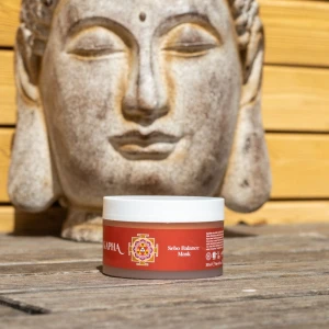 Lakshmi  Kapha Gezichtsmasker, Sebum Balance (Rode Klei), Acne, vette huid, 200ml