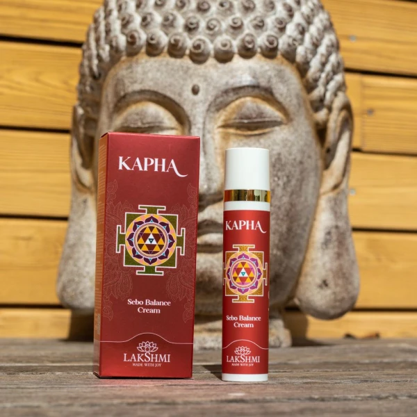 Lakshmi  Kapha Nachtcrème,  Balancing (Kurkuma), Acne, vette huid, 50ml - Foto 1