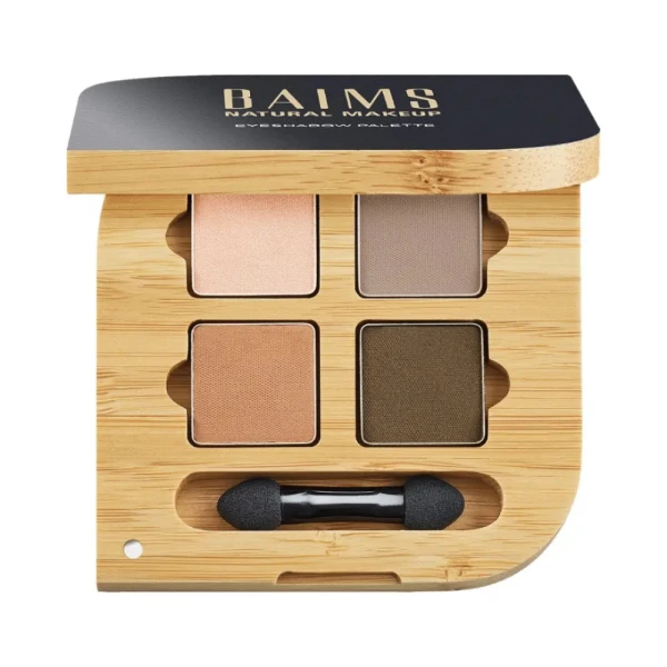 Baims Eyeshadow Quad Palette 02 Mother Earth (bevat de 4 kleuren: Perla, Taupe, earth, Bohemian) - Foto 1