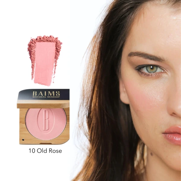 Baims Satin Mineral Blush 10 Old Rose Refill - Foto 2