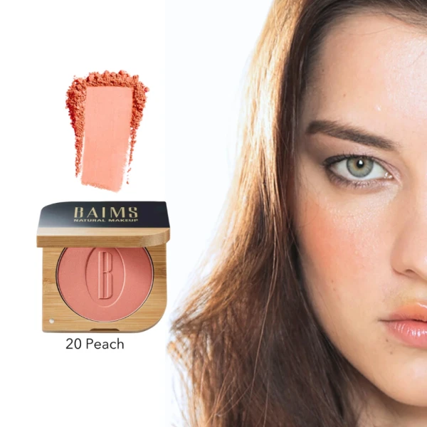 Baims Satin Mineral Blush 20 Peach Refill - Foto 2