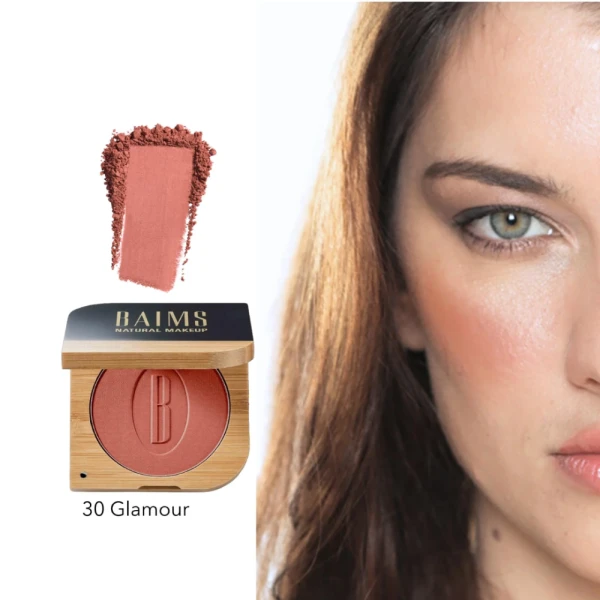 Baims Satin Mineral Blush 30 Glamour - Foto 2