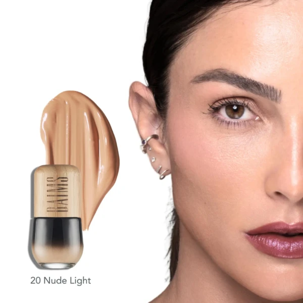 Baims Fluid Foundation Excellent Skin 20 Nude Light - Foto 1