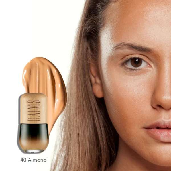 Baims Fluid Foundation Excellent Skin 40 Almond Refill - Foto 2