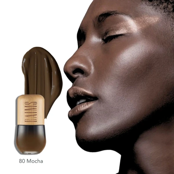 Baims Fluid Foundation Excellent Skin 80 Mocha Refill - Foto 2